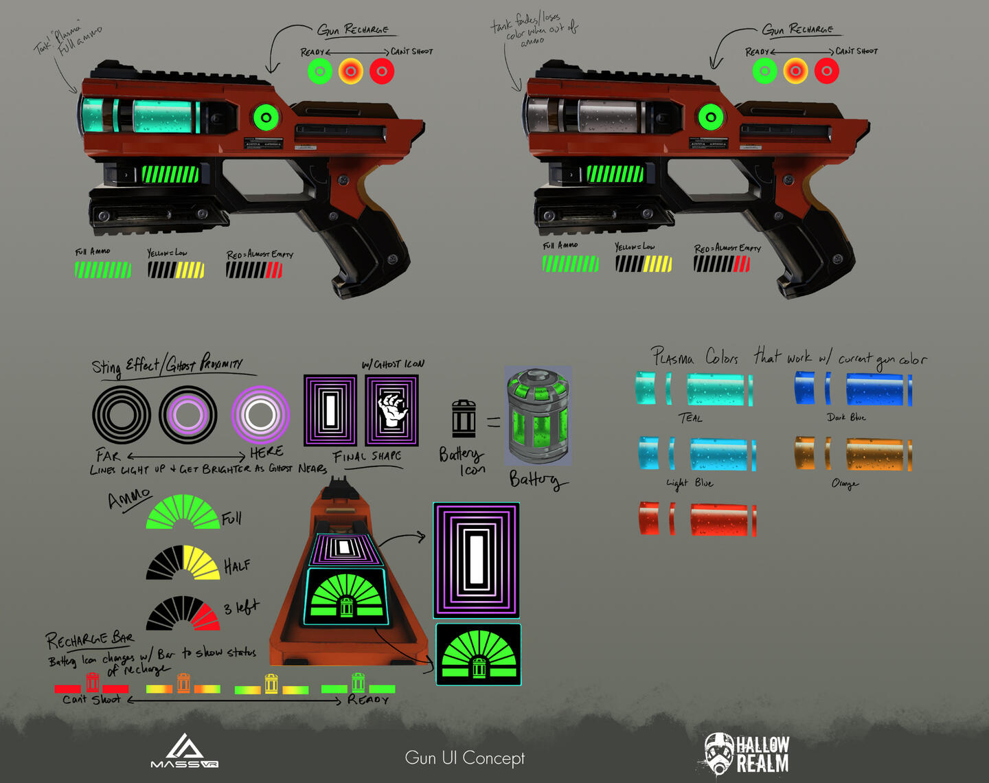 Gun UI Designs