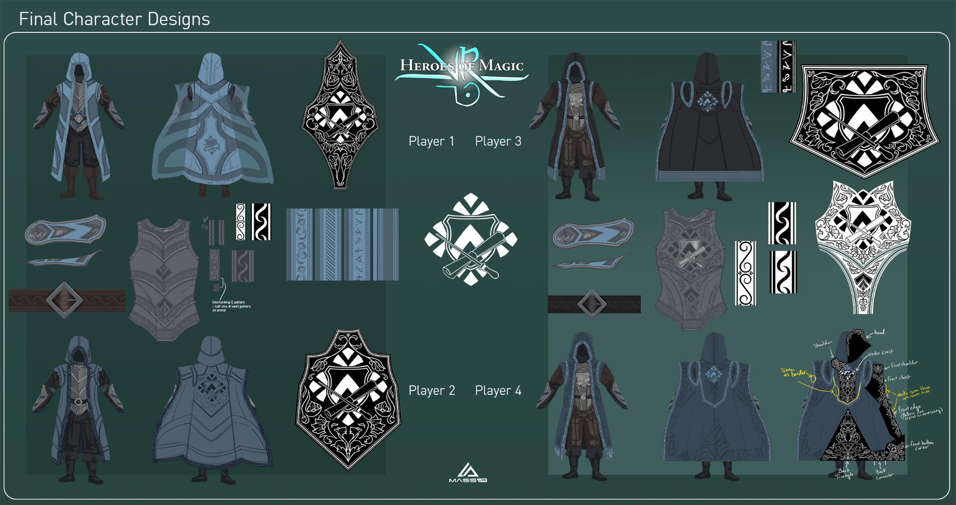 Final Character Designs